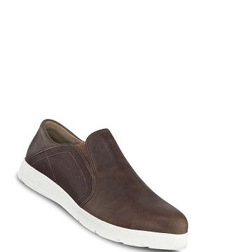 Red Wing Zero-G Lite Safety Toe Slip On Men's Shoes Taupe | ZA 184AHK